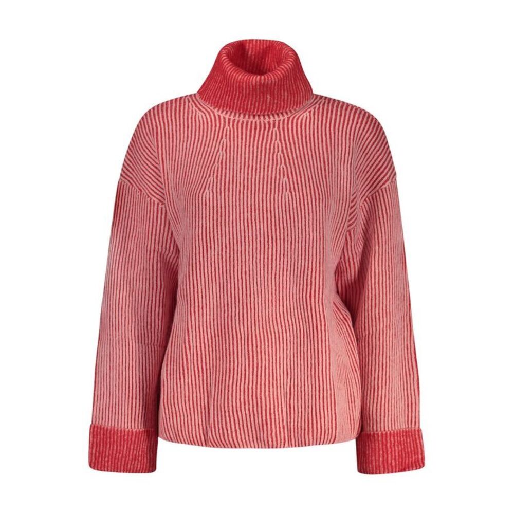 Desigual Red Wool Women's Turtleneck